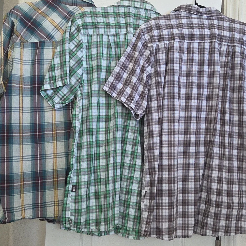The Northface Plaid Shortsleeve Bundle!